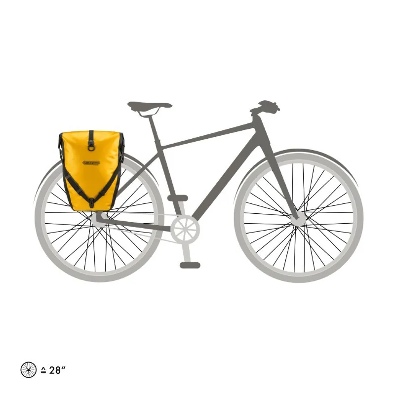 Ortlieb Back-Roller Classic Rear Pannier Bags in Yellow-4